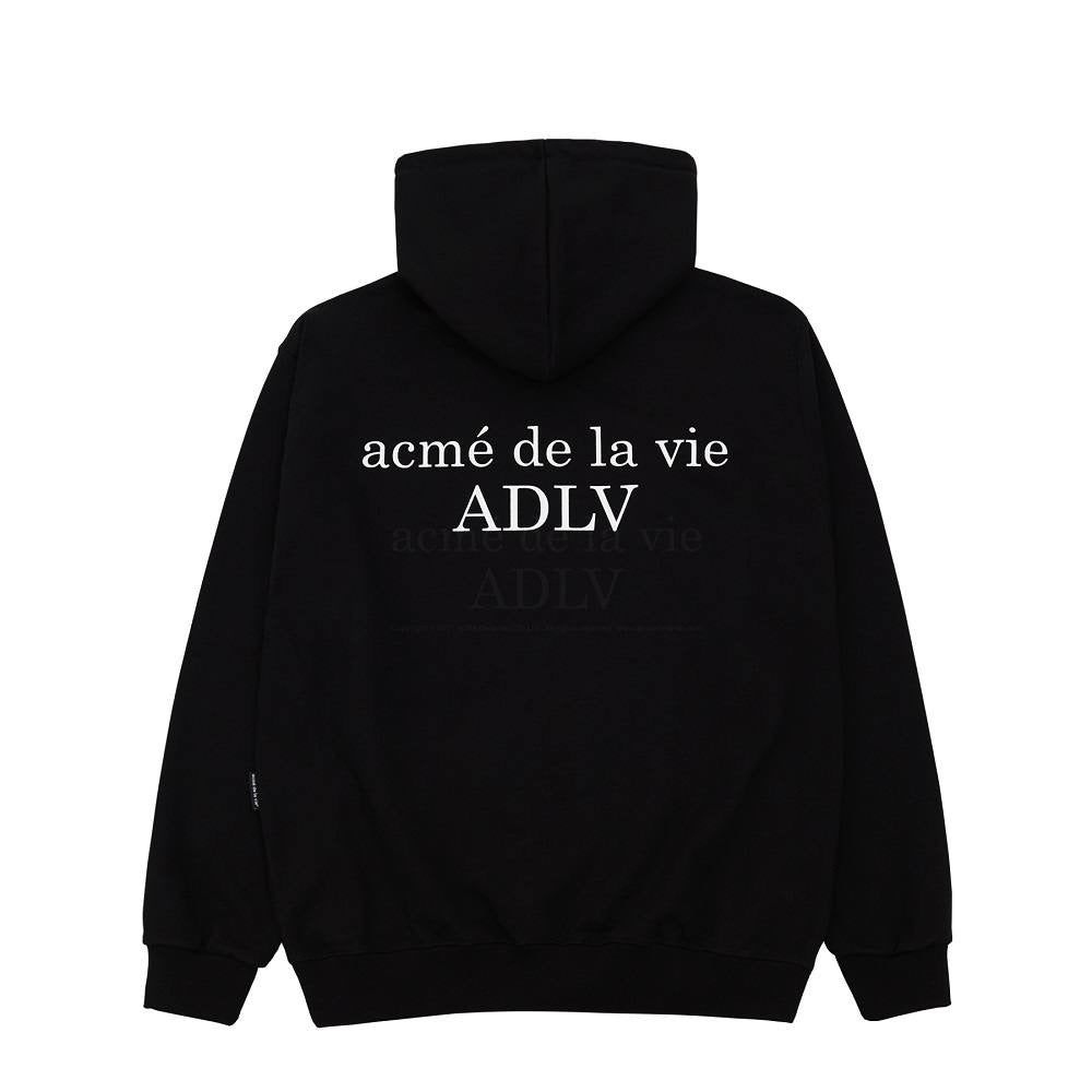 ADLV HOODIE BATH BABY BLACK