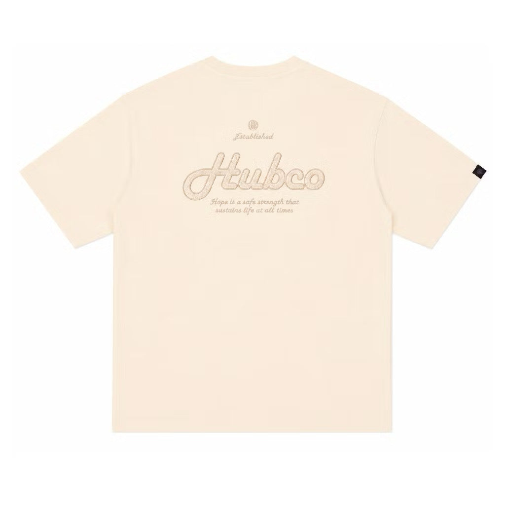 HUBCO TIMELESS MOTION TEE BEIGE
