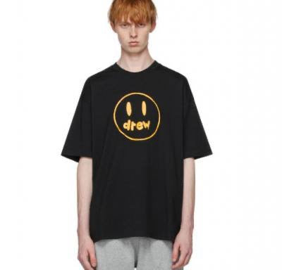 Drew House Painted Mascot T-Shirt Black