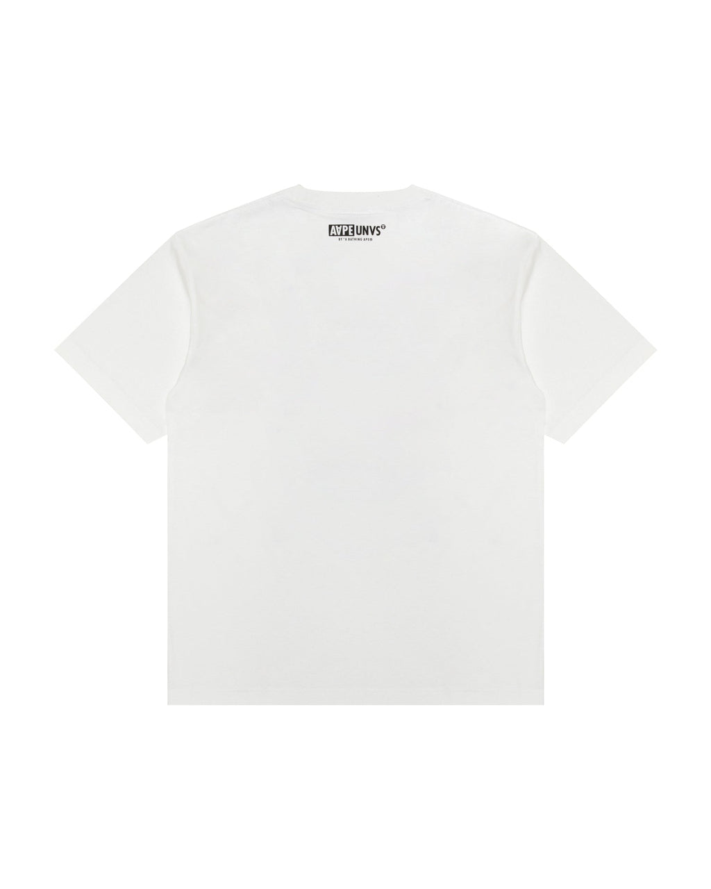 BAPE AAPE CAMO MOONFACE TEE WHITE