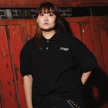 Stoned Basic : Genetic Polo Tee Black