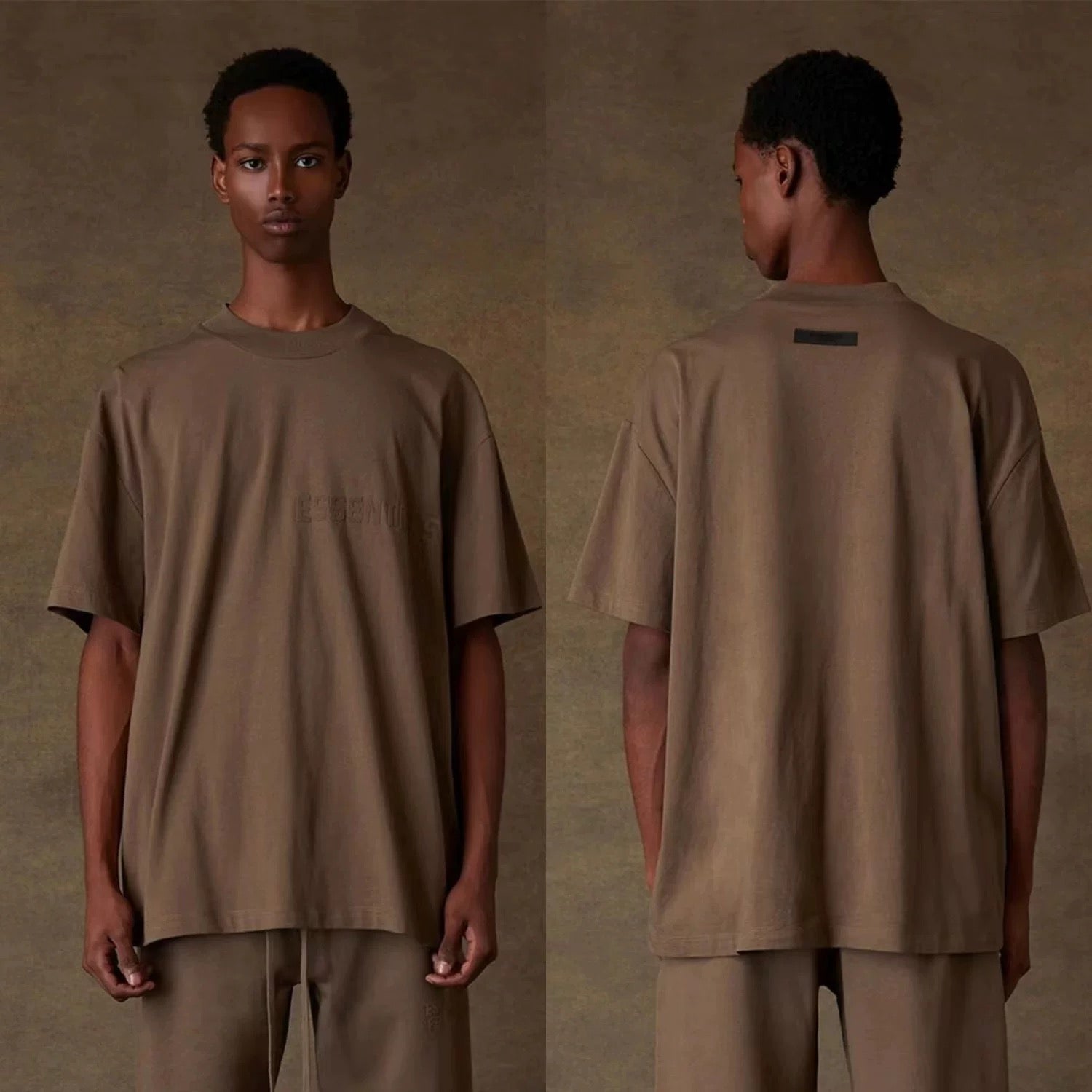 Fear of God Essentials Short-Sleeve Tee 'Wood' (FW22)
