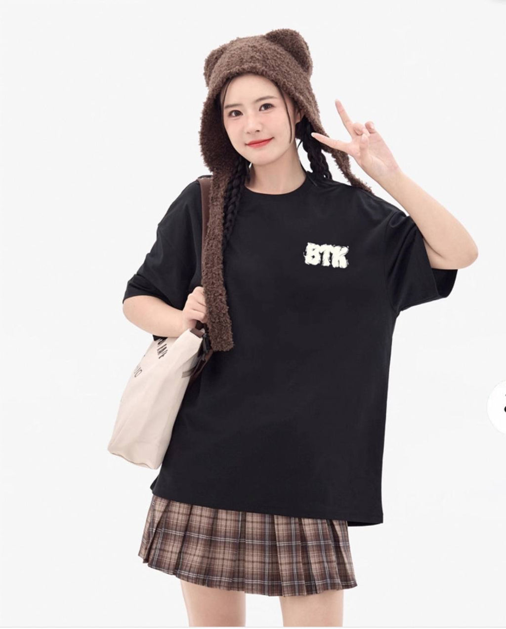 BTK WHITE WATER LOGO TEE BLACK