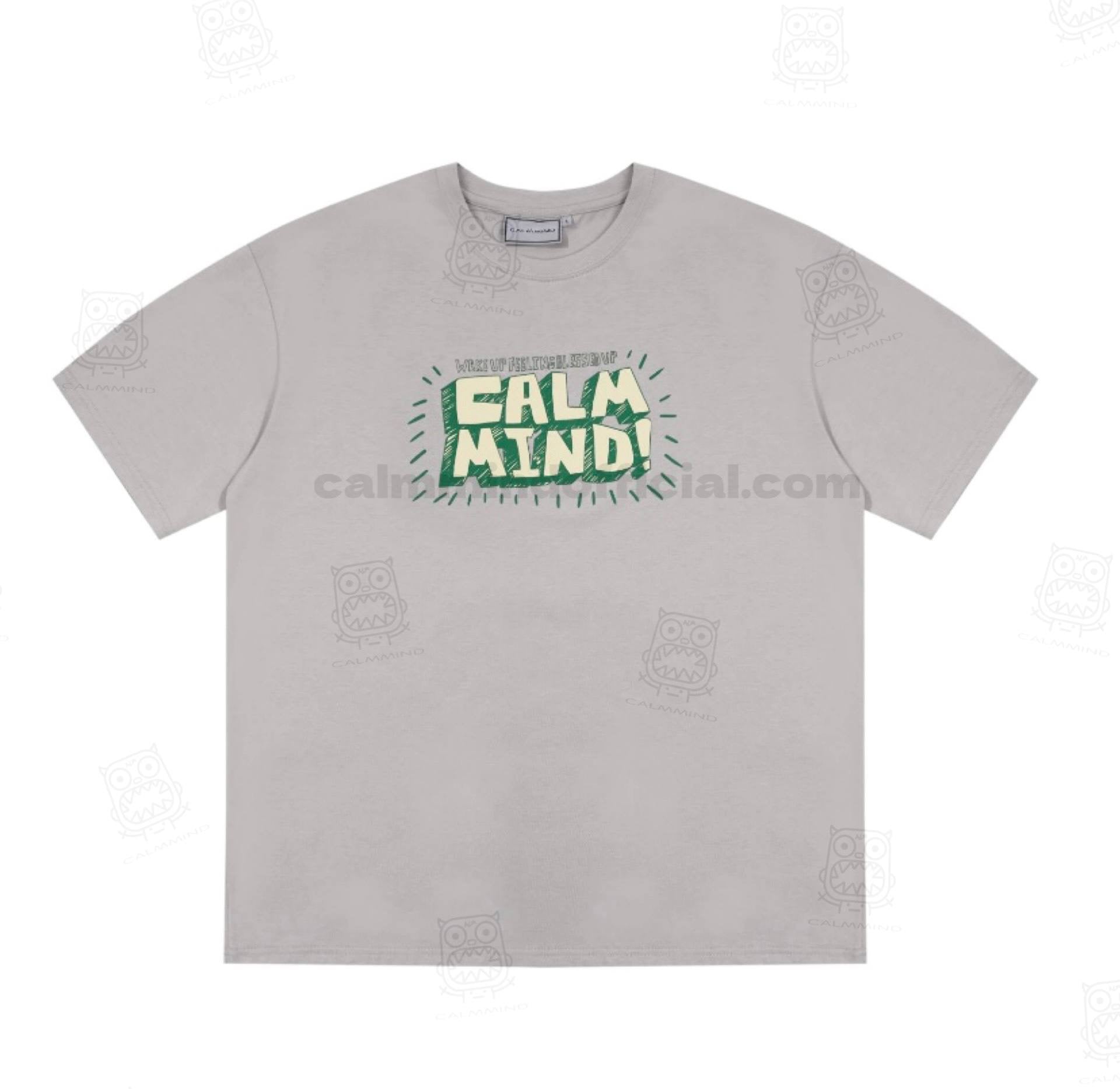 Calmmind Shine Monster T-Shirt Grey