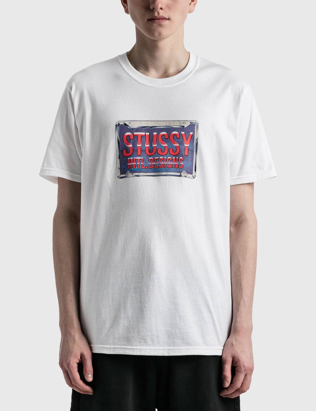 Stüssy Plates Tee White