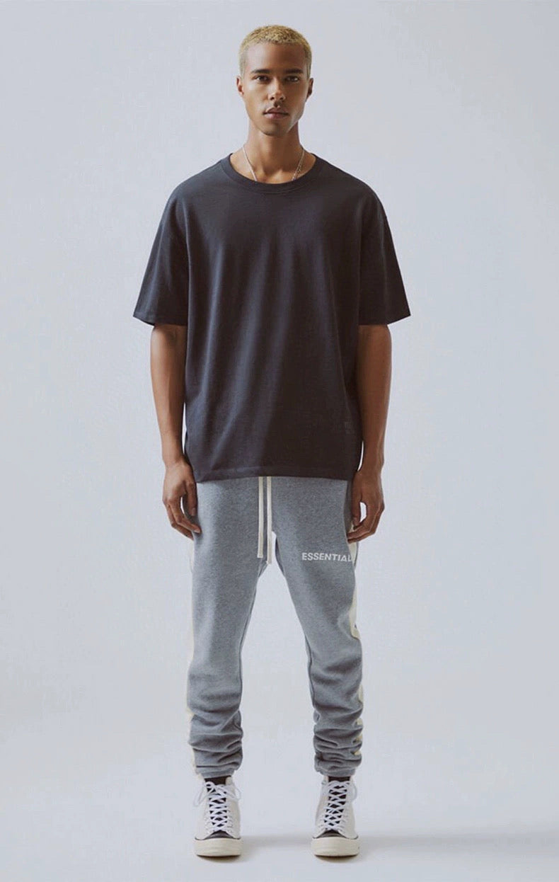 Fear of God Essentials 3M Reflective Black Tee