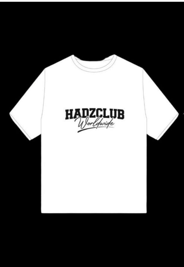 HADZ 04 WHITE TEE