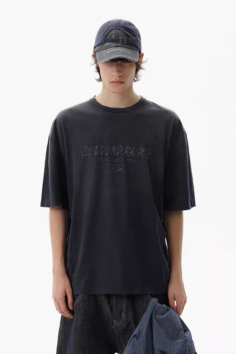 MASONPRINCE SS25 DISTRESSED DESTROY TEE