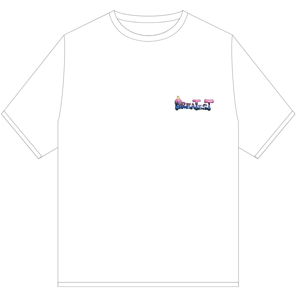 GOAT DRIP AURA T SHIRT WHITE