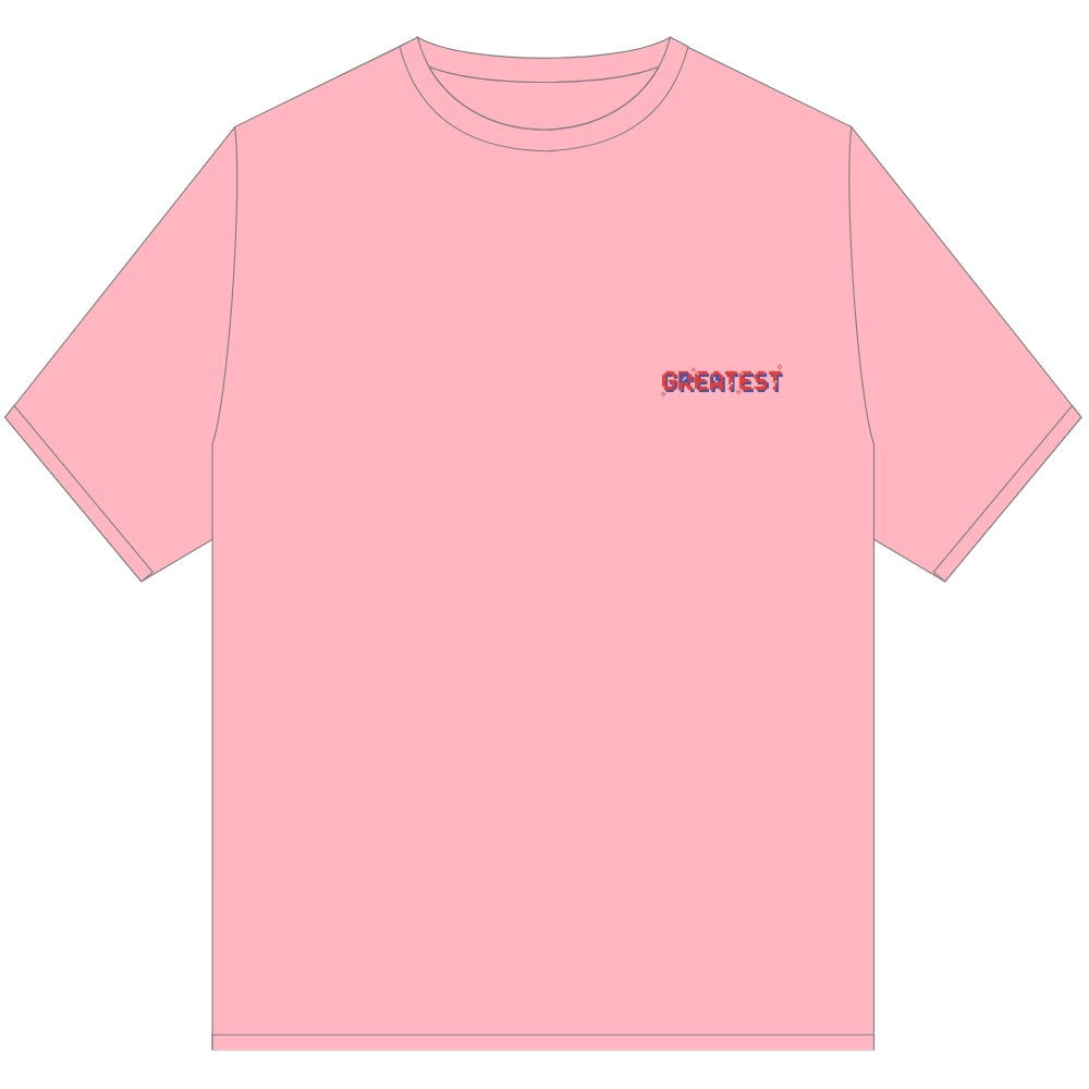 GOAT PIXEL LEGEND TEE SHIRT PINK