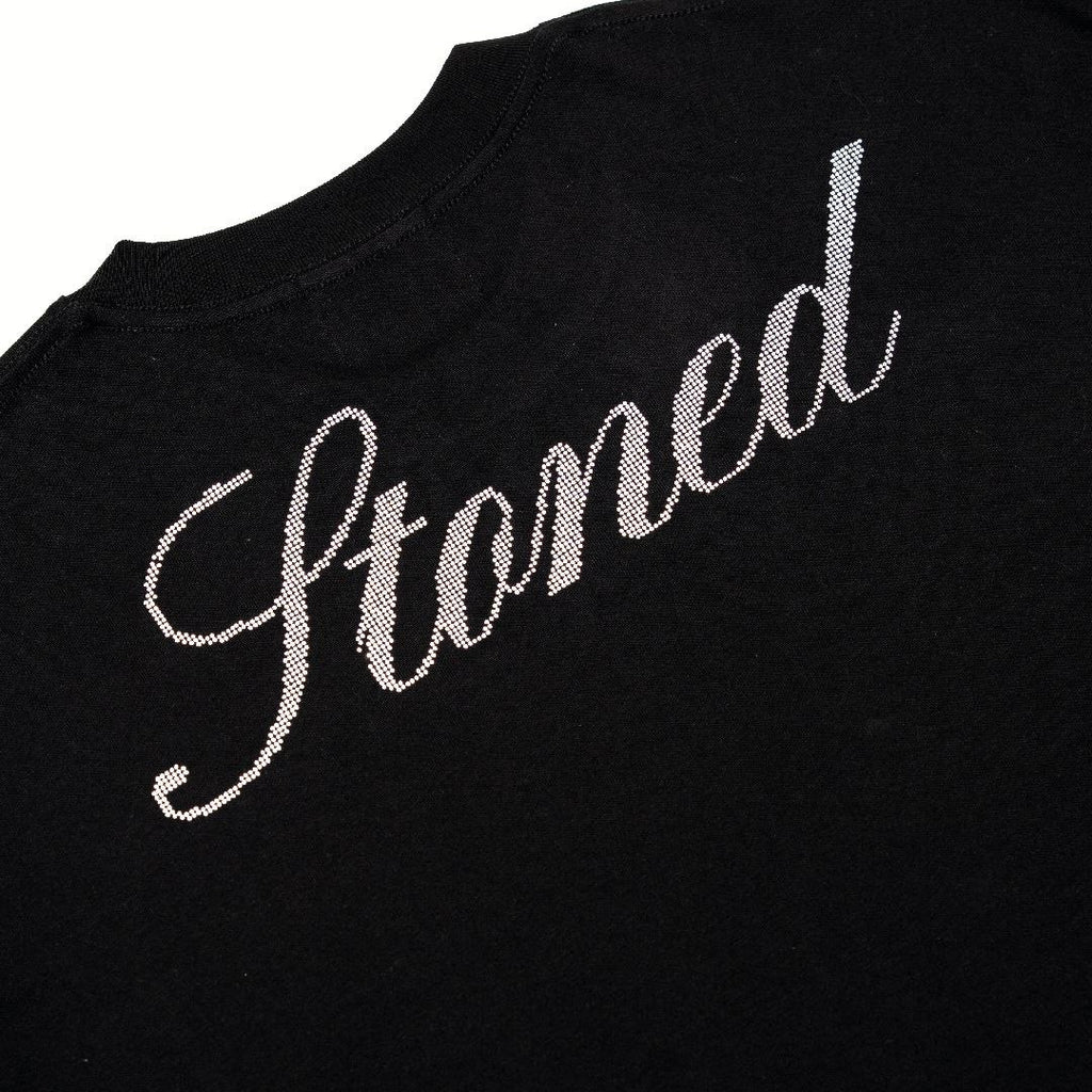 Stoned & Co Milestoned : Genetic Rhinestone Tee Black
