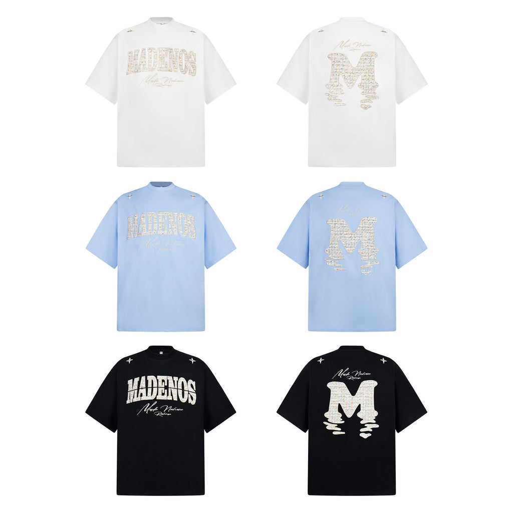 MADENOS EMBROIDERY T SHIRT (PRE-ORDER)