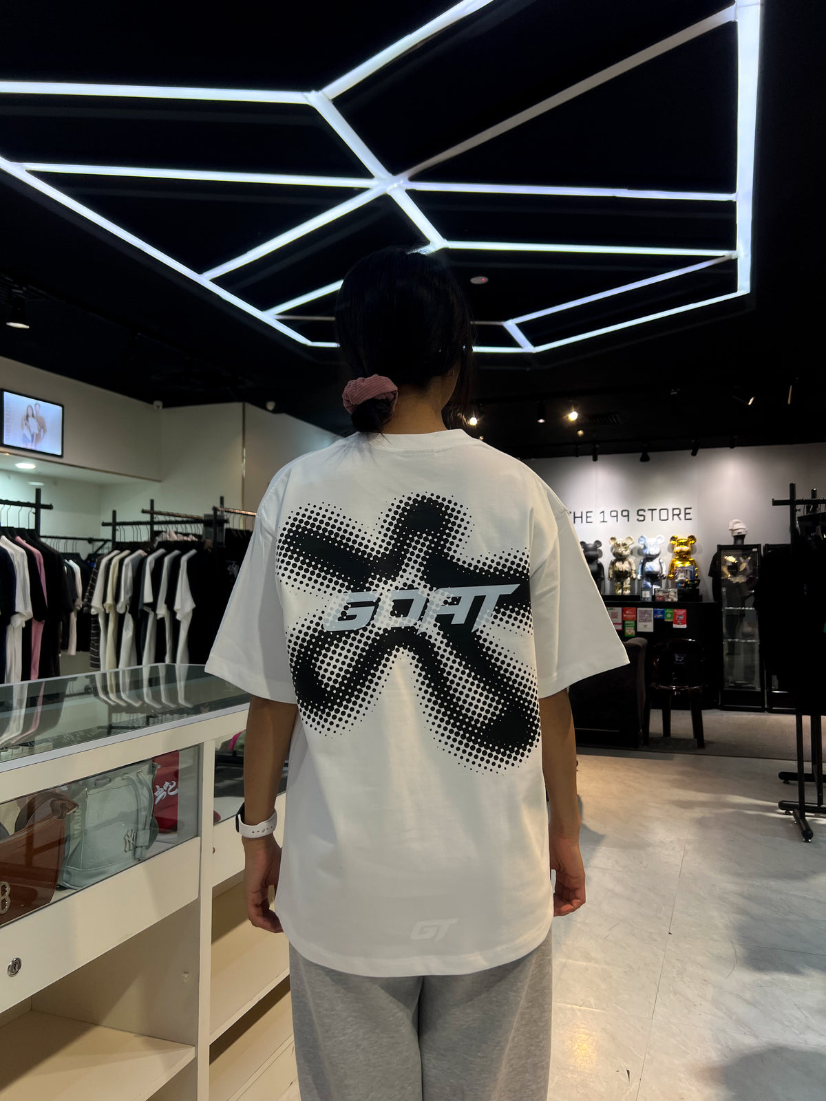 GOAT SIGNATURE TEE WHITE