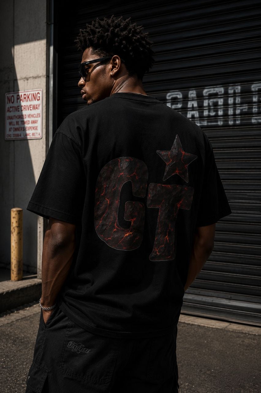 GOAT GT REBORN TEE FIRE BLACK