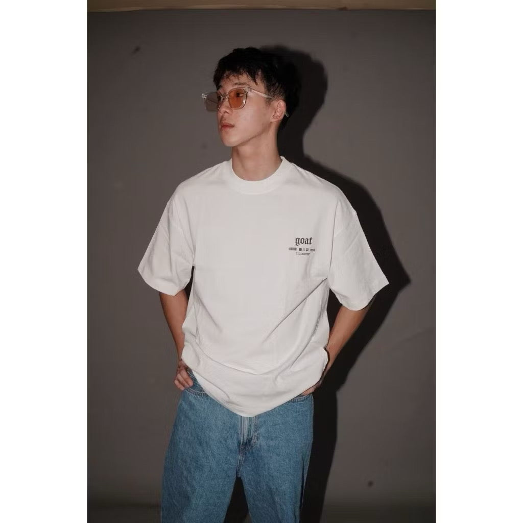 GOAT 999.9 STANDARD WHITE T SHIRT