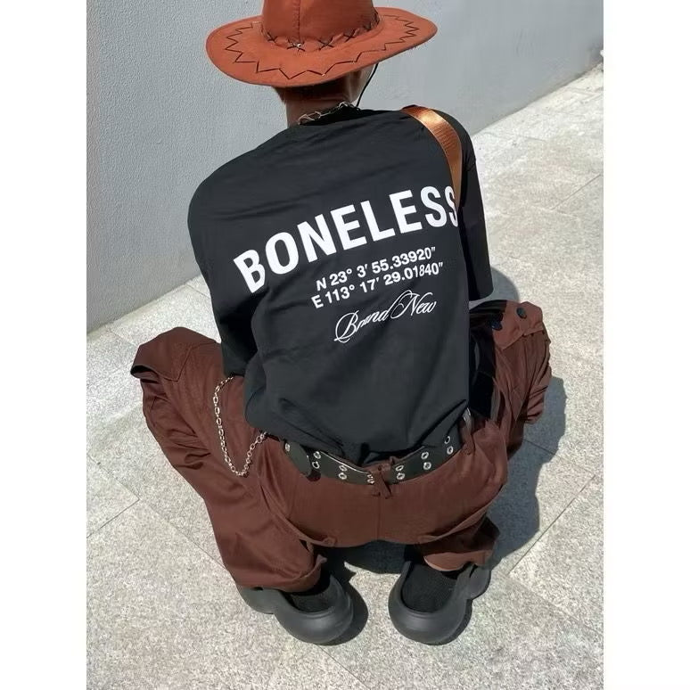 BONELESS SIGNATURE GEOGRAPHIC TEE SHIRT
