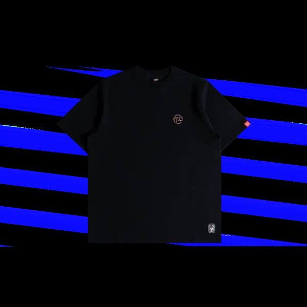 TNTCO SNAKESKIN LOGO TEE BLACK