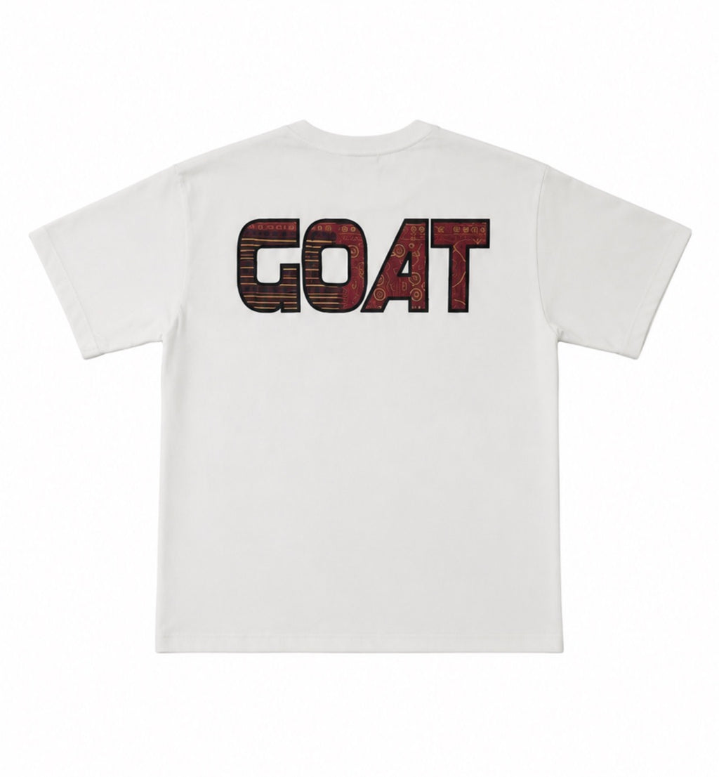 GOAT BATIKCORE TEE WHITE