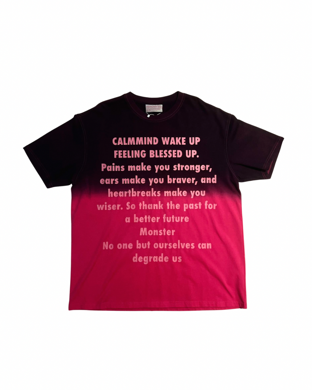 CALMMIND Tie Dye Pink Tee