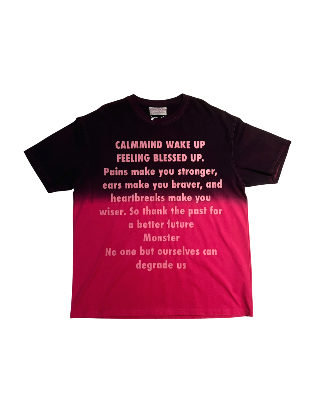 CALMMIND Tie Dye Pink Tee