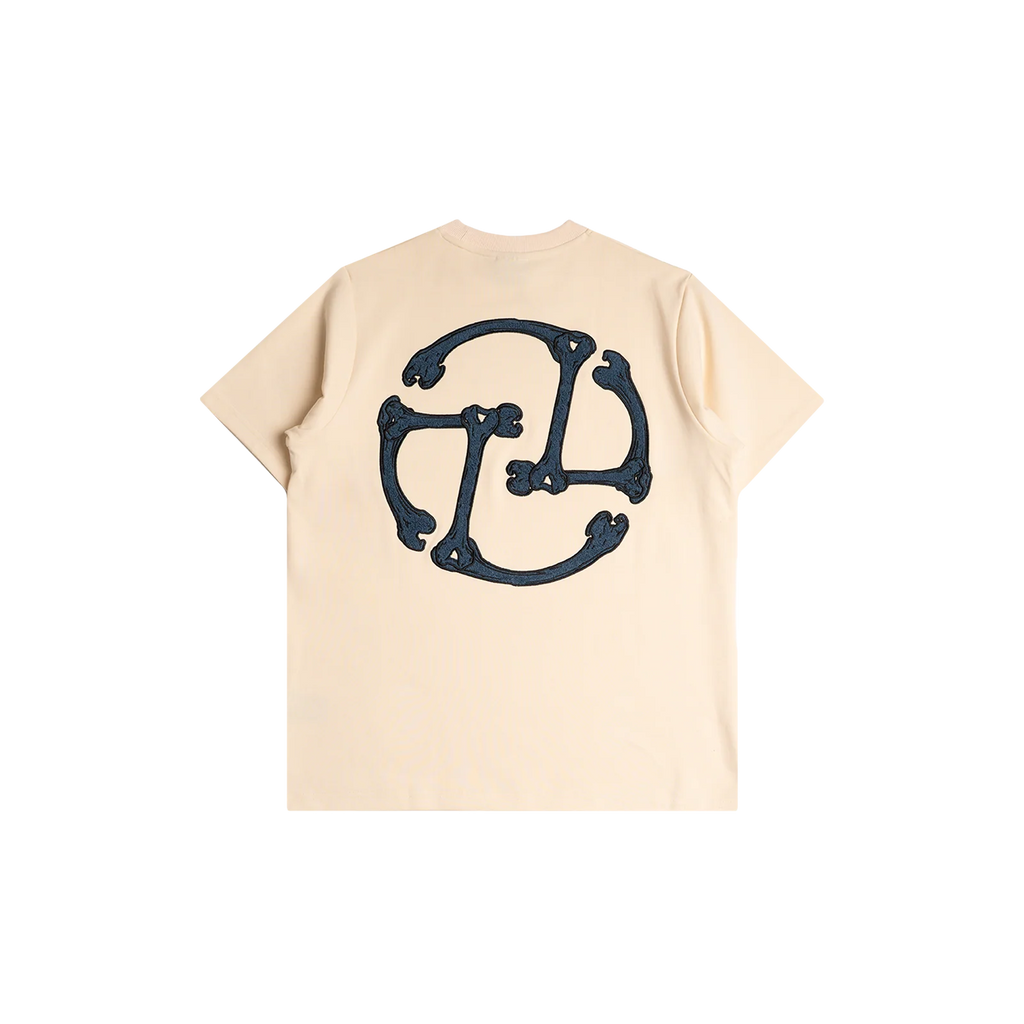 TNTCO SS26 Skeleton Logo Tee (Beige)