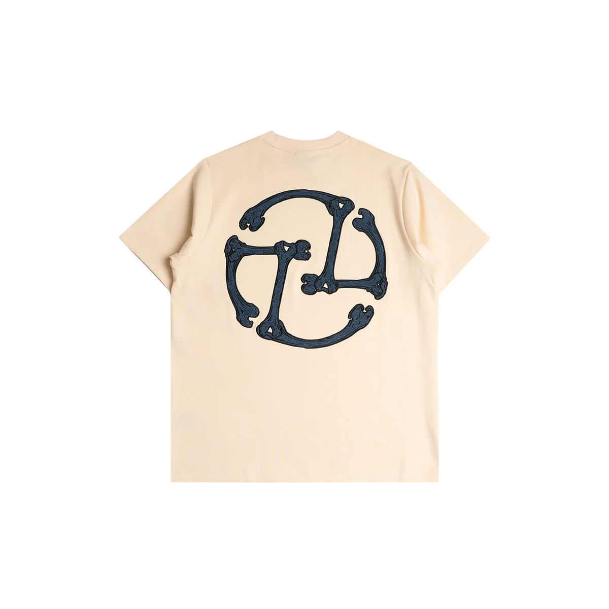 TNTCO SS26 Skeleton Logo Tee (Beige)