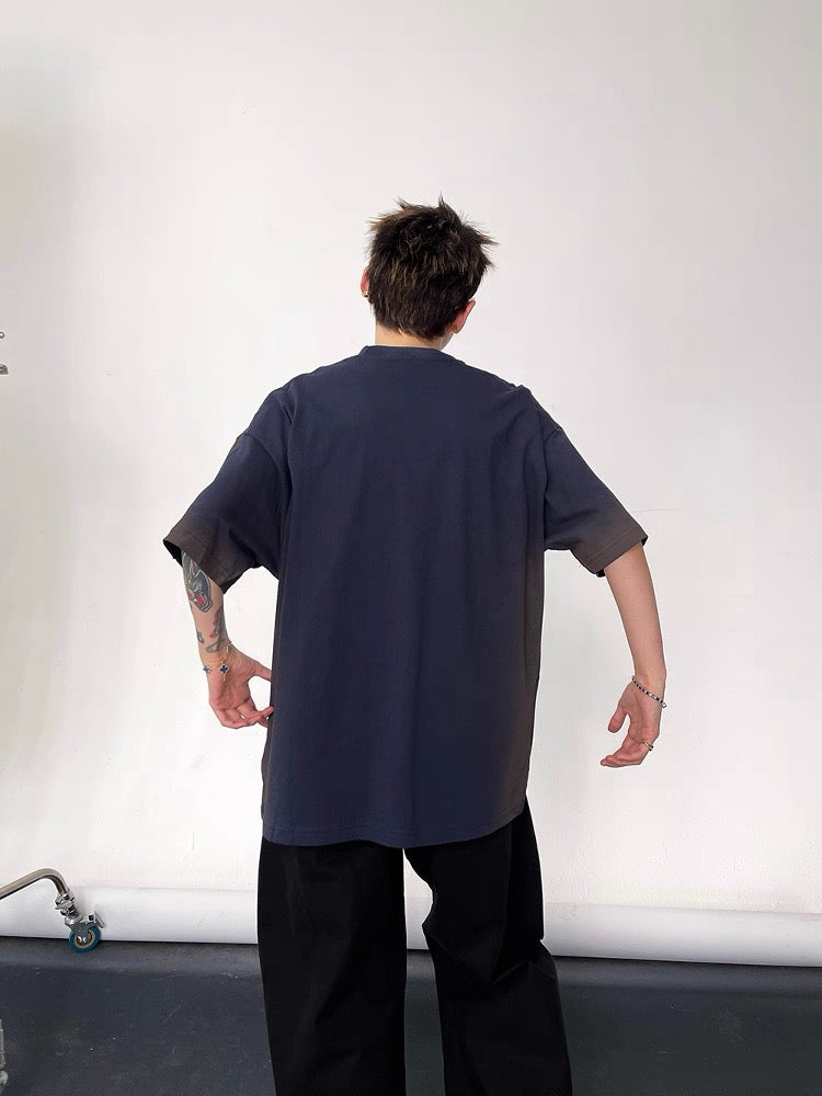 OVDY UNLOOSE T SHIRT NAVY