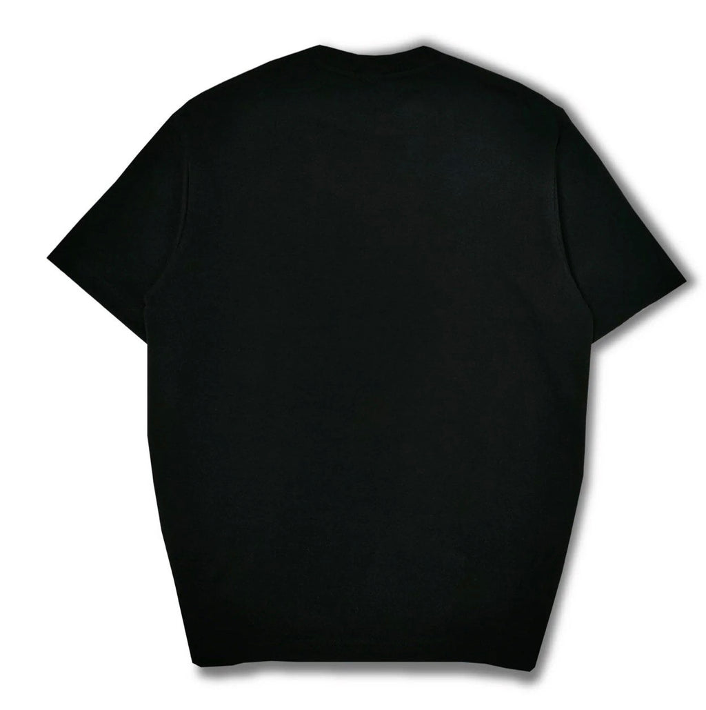 HUB 230GSM BASIC EMBROIDERY TEE BLACK