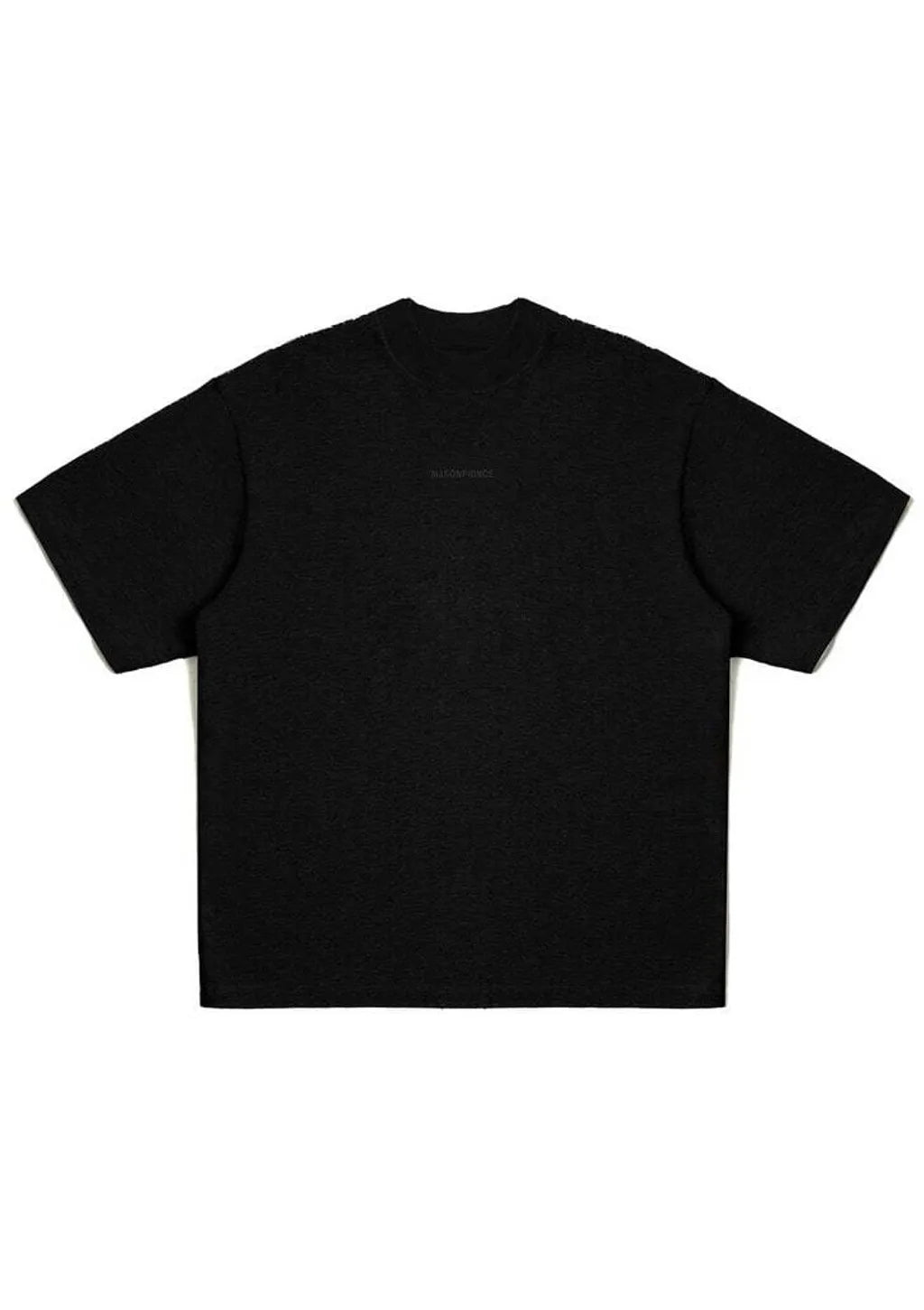 MASONPRINCE SPOKESMAN REFLECTIVE BLACK TEE