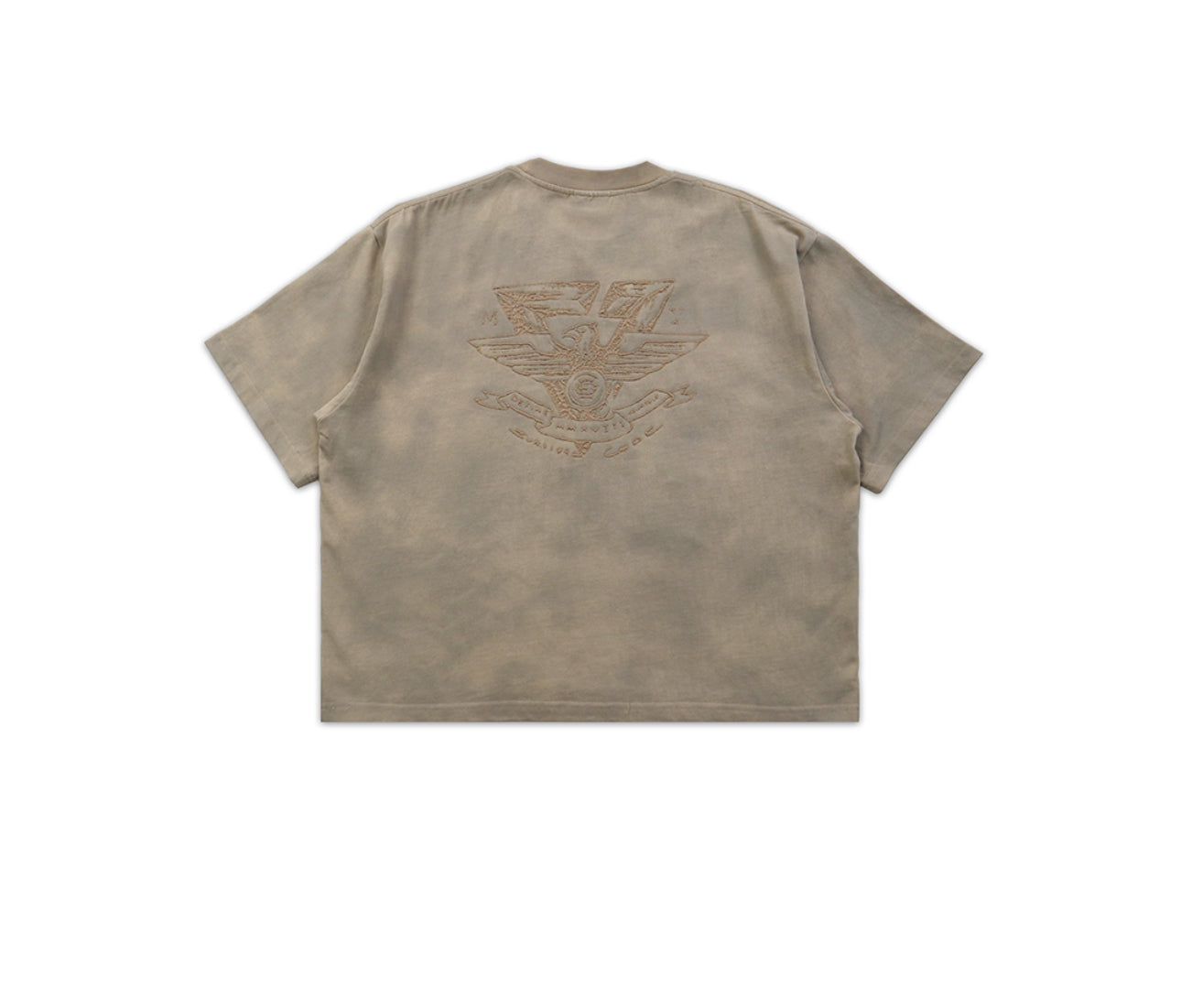 EGLAF R/W Triangle Logo Boxy Tee (Brown)