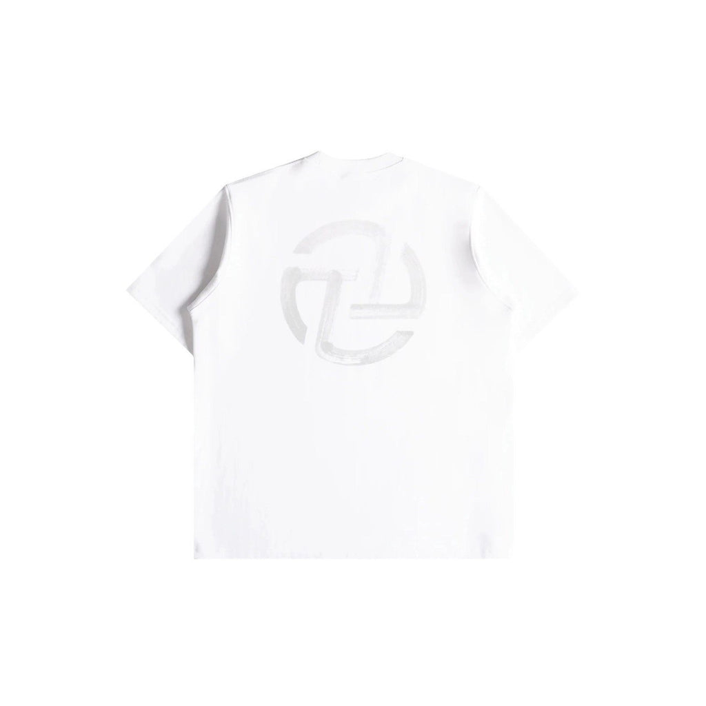 TNTCO TEXTURED LOGO TEE WHITE