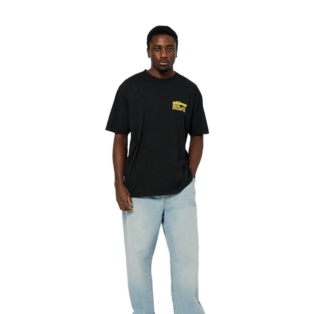Stüssy DNA Pigment Dyed Tee Black