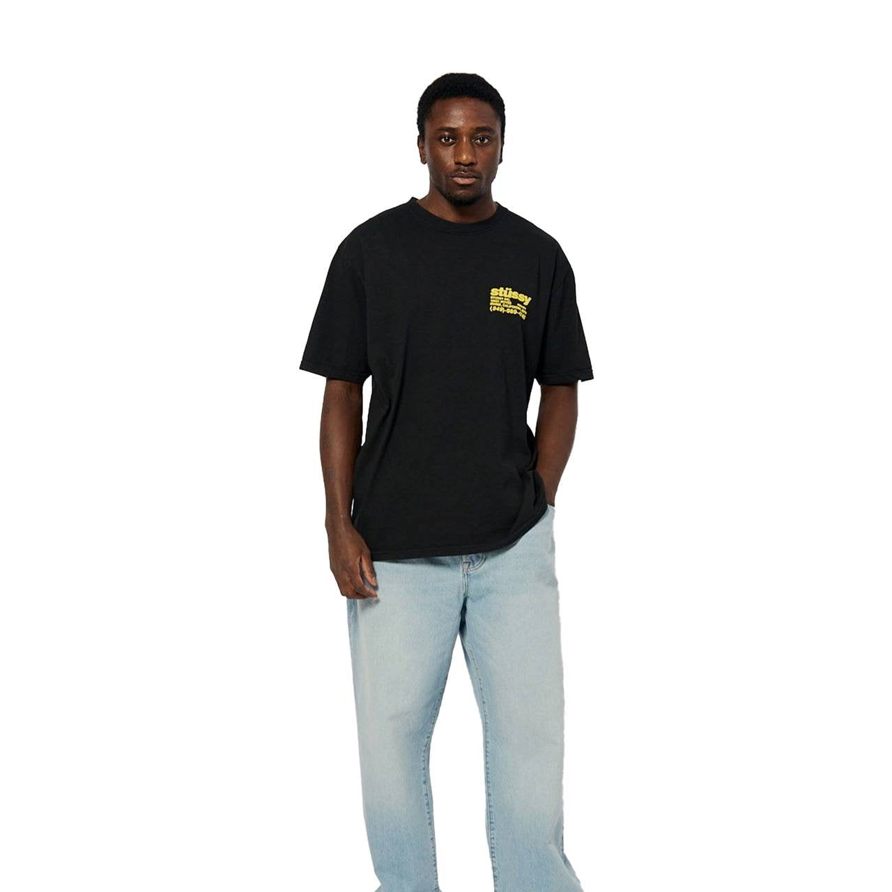 Stüssy DNA Pigment Dyed Tee Black