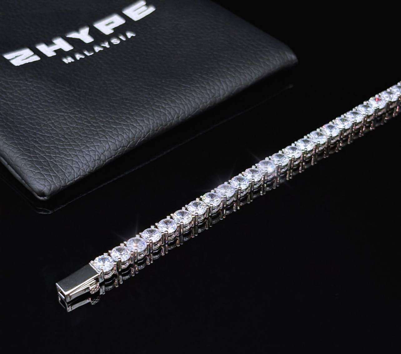 Tennis Bracelet (Silver) 5MM