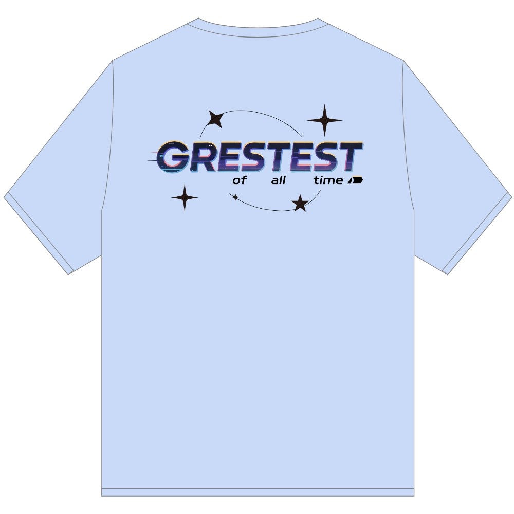 GOAT COSMIC CHAMPION TEE SHIRT BLUE