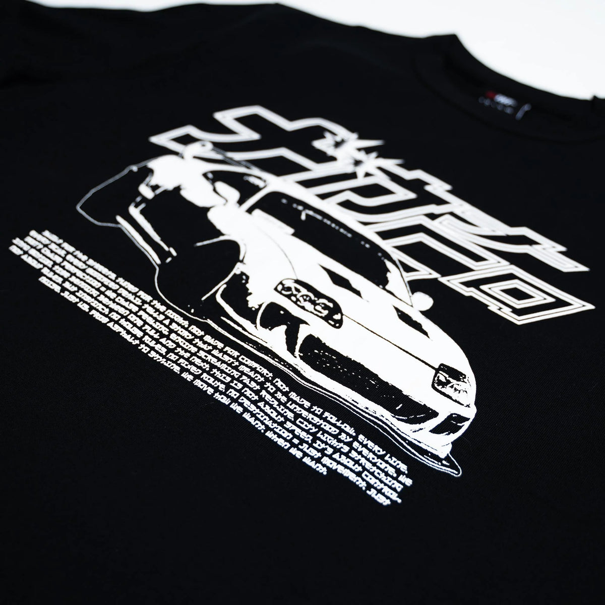 TNTCO INITIAL D TEE BLACK