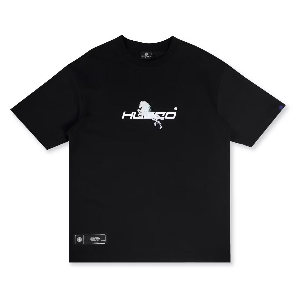HUBCO FORTUNE STALLION TEE BLACK