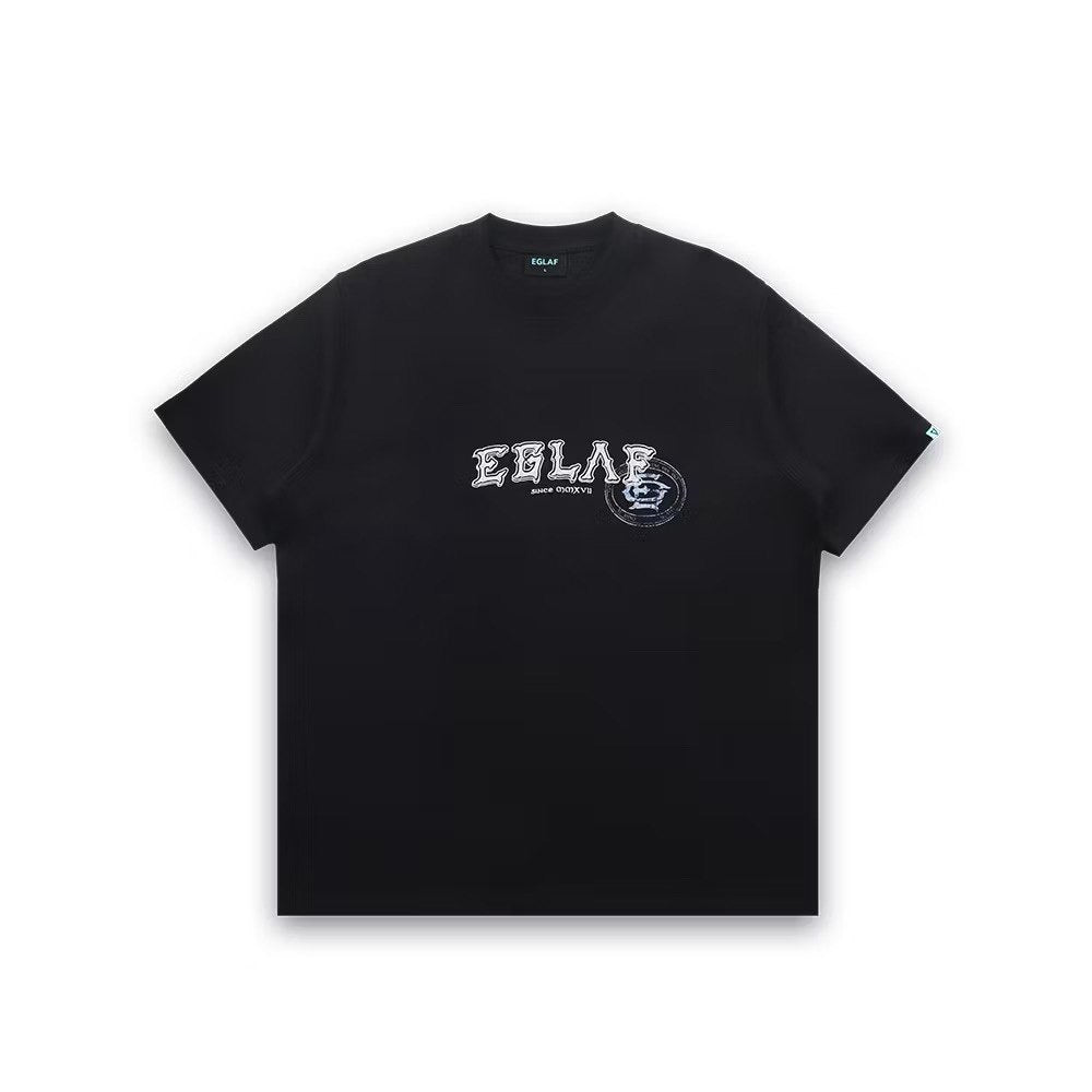 EGLAF Sculpta Engraved Logo Tee Black