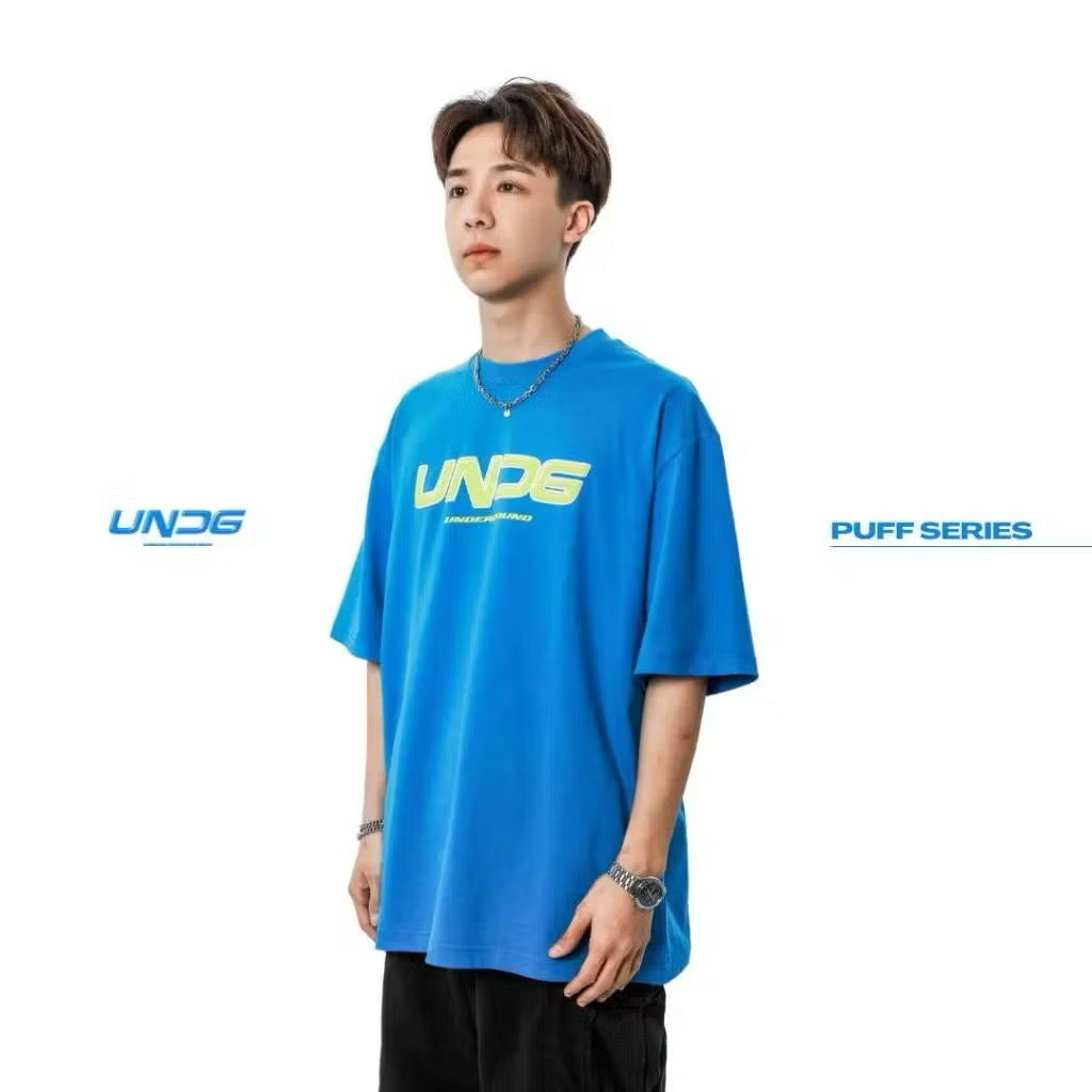 UNDG PUFF SERIES TEE BLUE