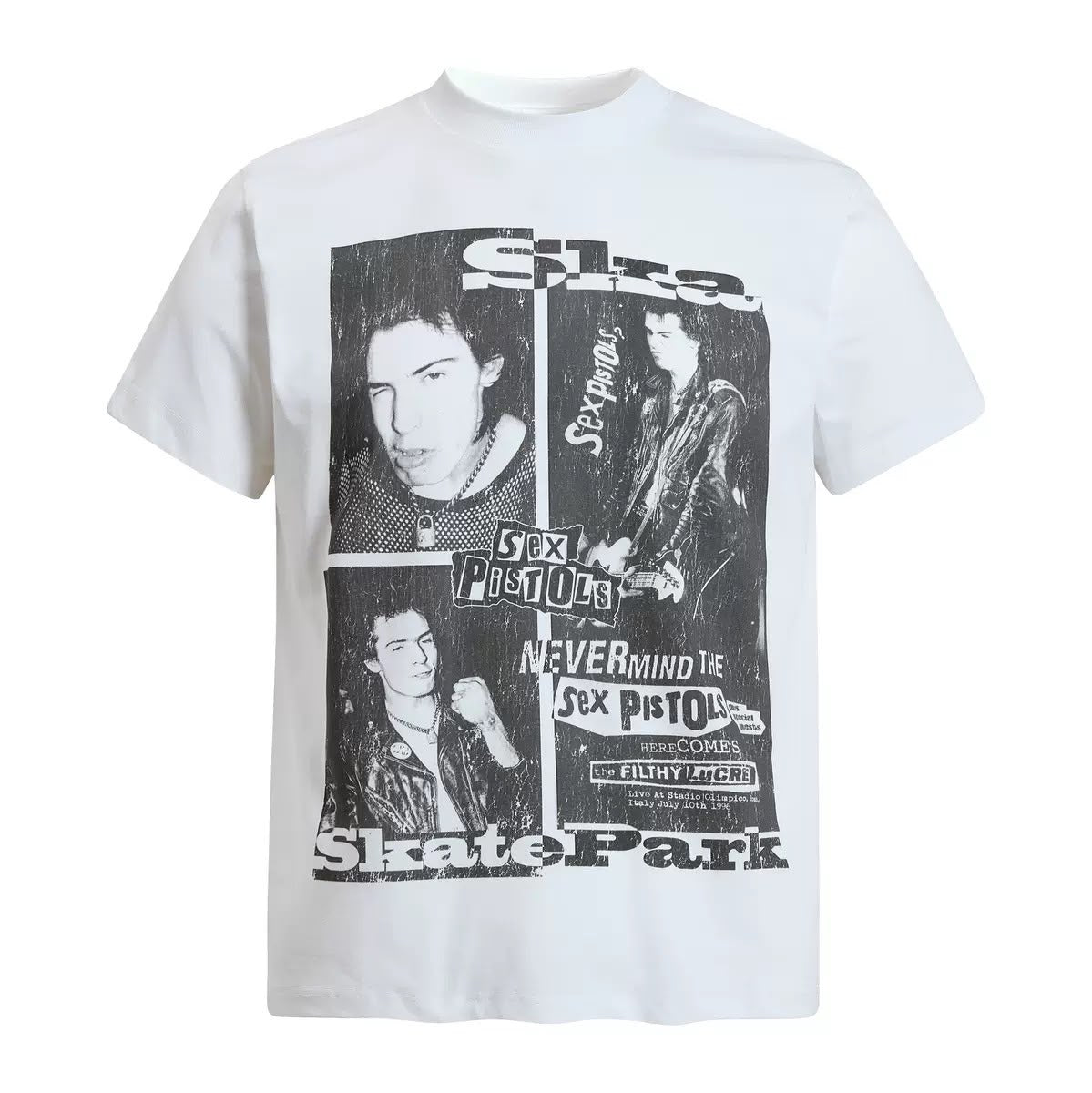 SKATEPARK SXX PISTOL TEE WHITE
