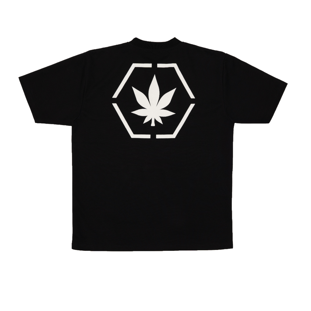Stoned & Co. Genetic Hexagon Tee Black