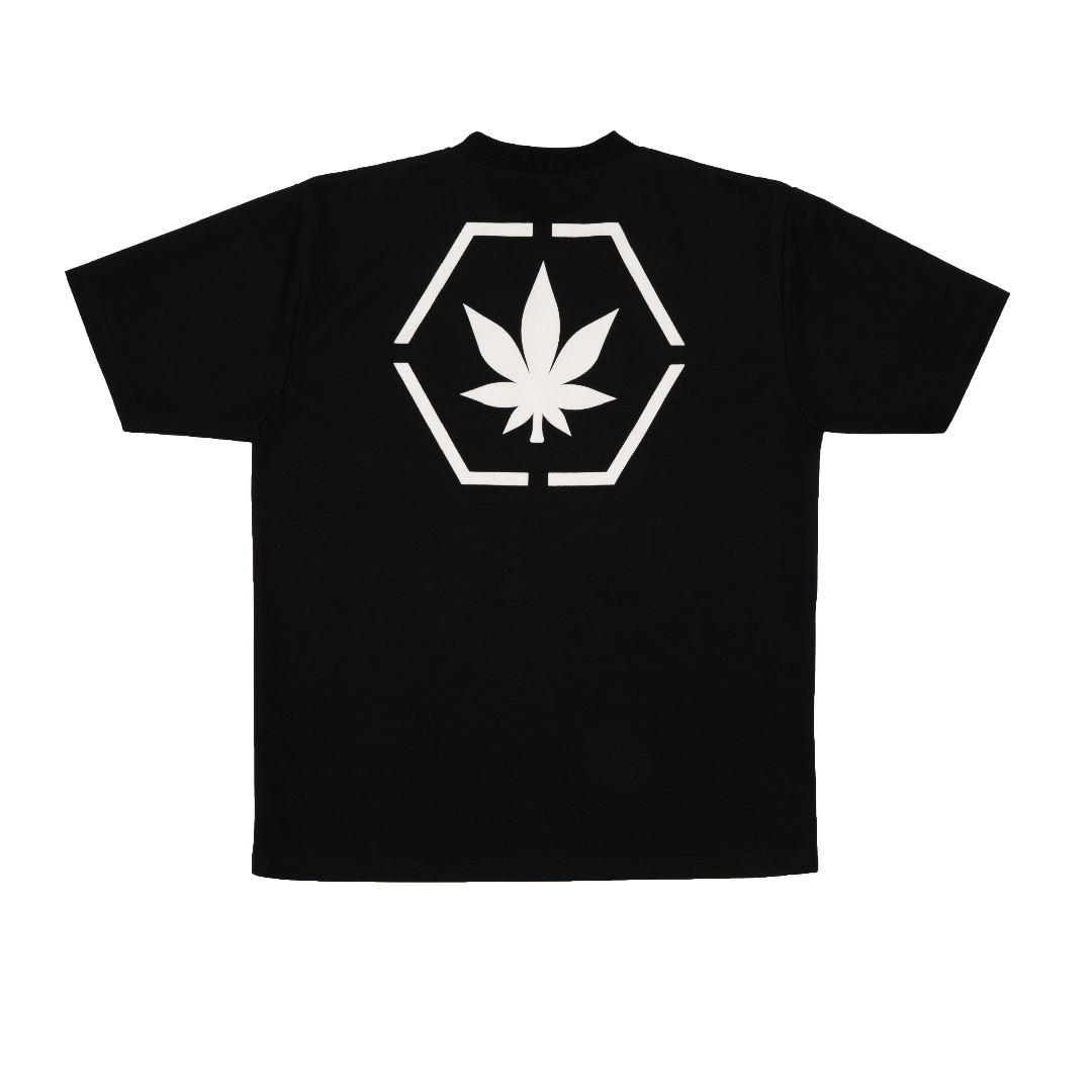 Stoned & Co. Genetic Hexagon Tee Black