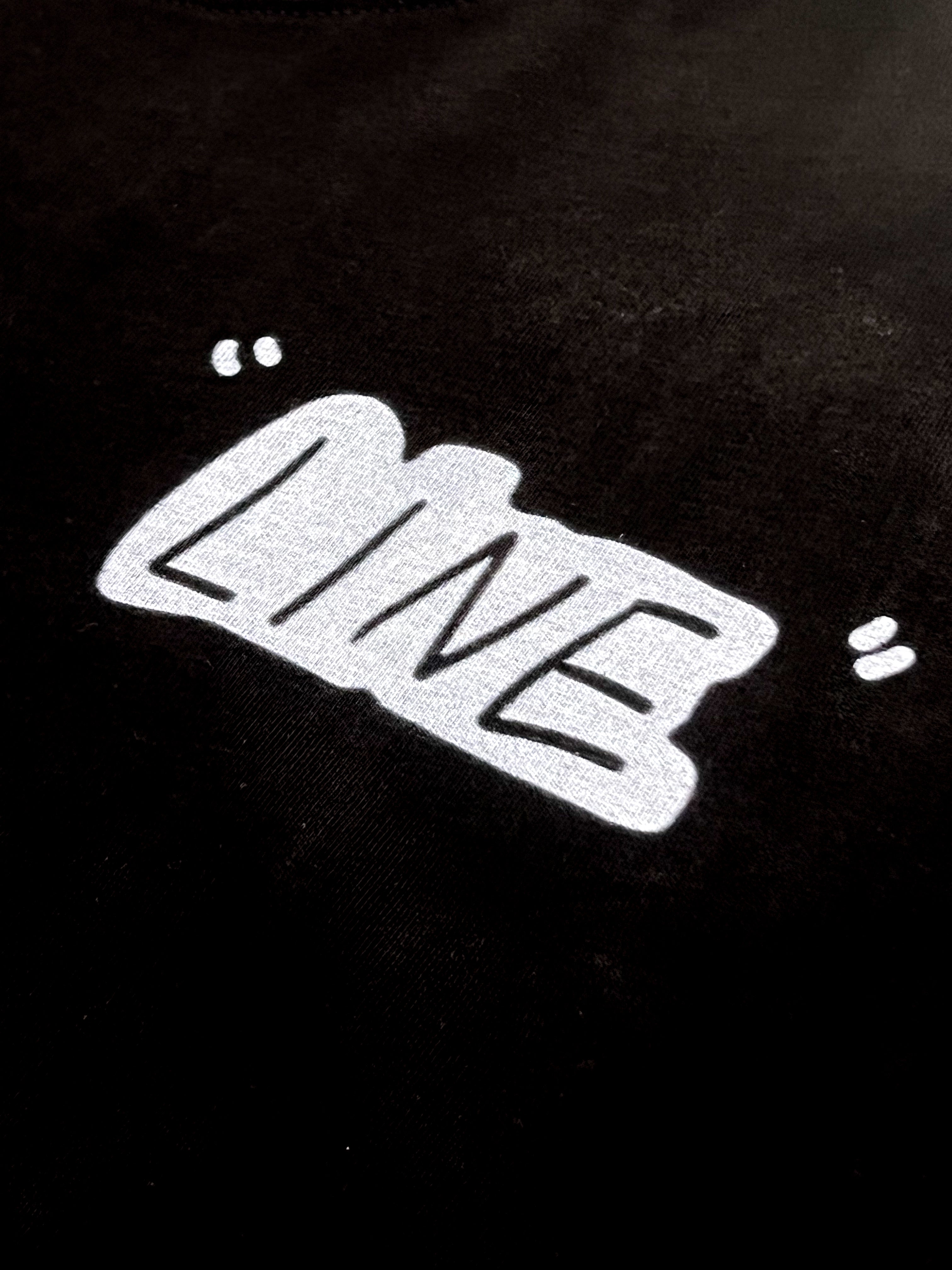 PARODY SMILEY FACE DESIGN 005 BLACK T SHIRT