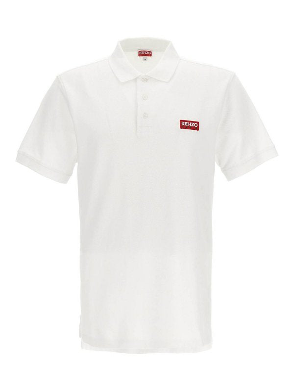 KENZO POLO SHIRT WHITE TEE