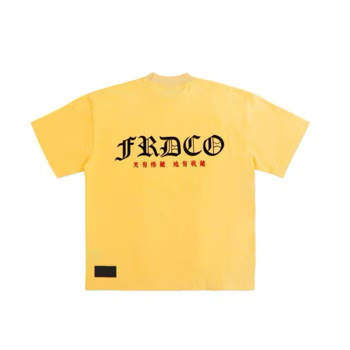 FRDCO WARRIOR ESSENTIAL YELLOW TEE