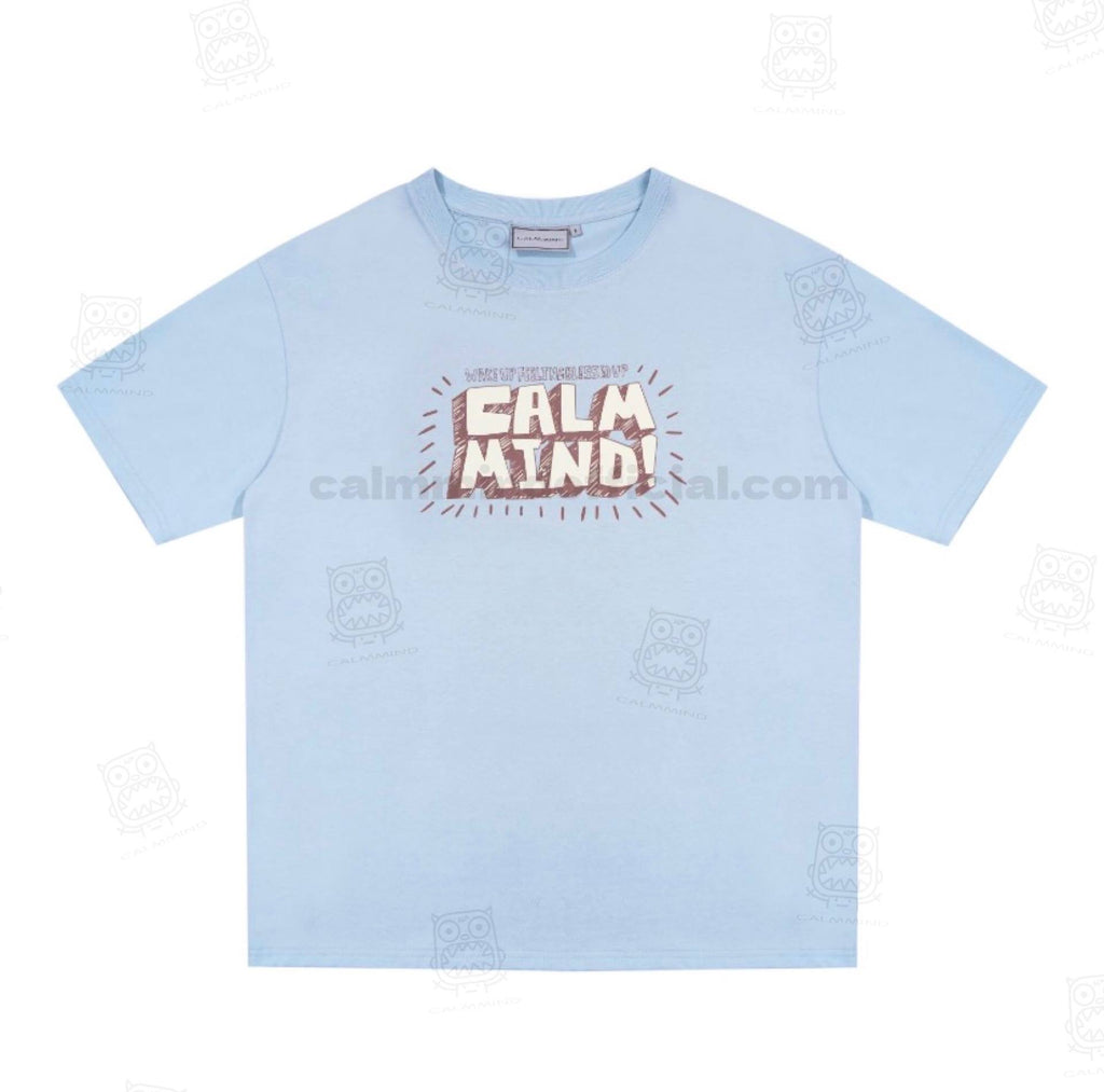 Calmmind Shine Monster T-Shirt Blue
