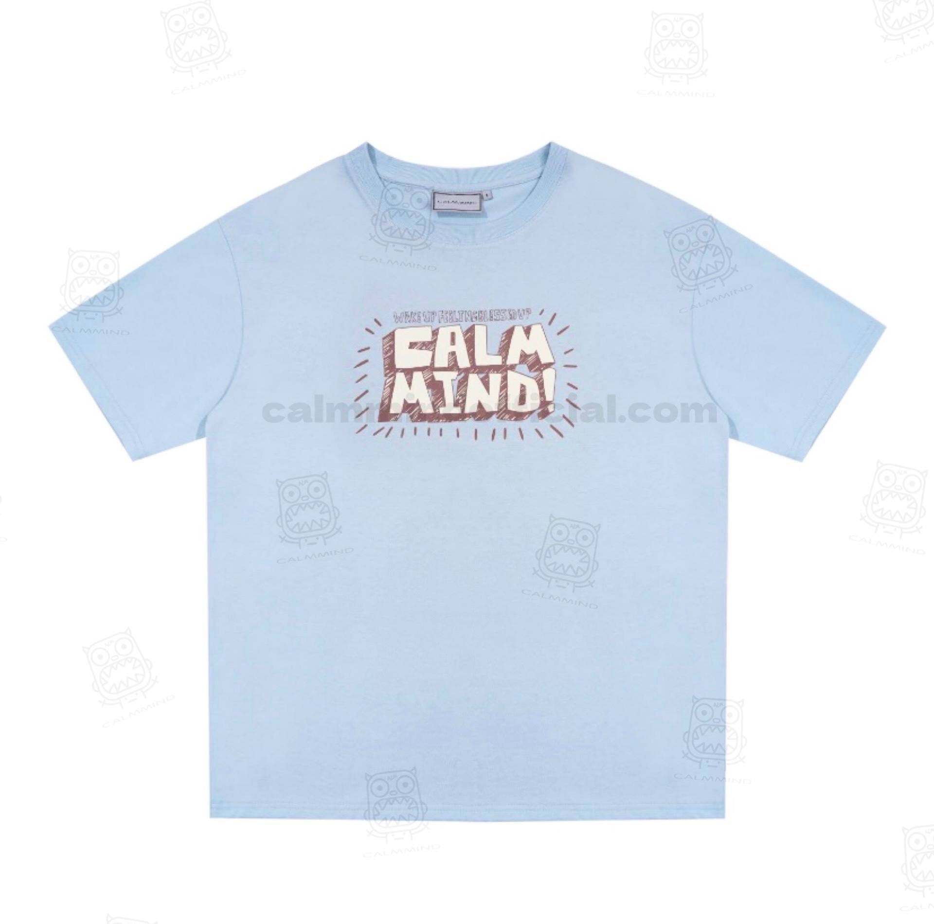 Calmmind Shine Monster T-Shirt Blue