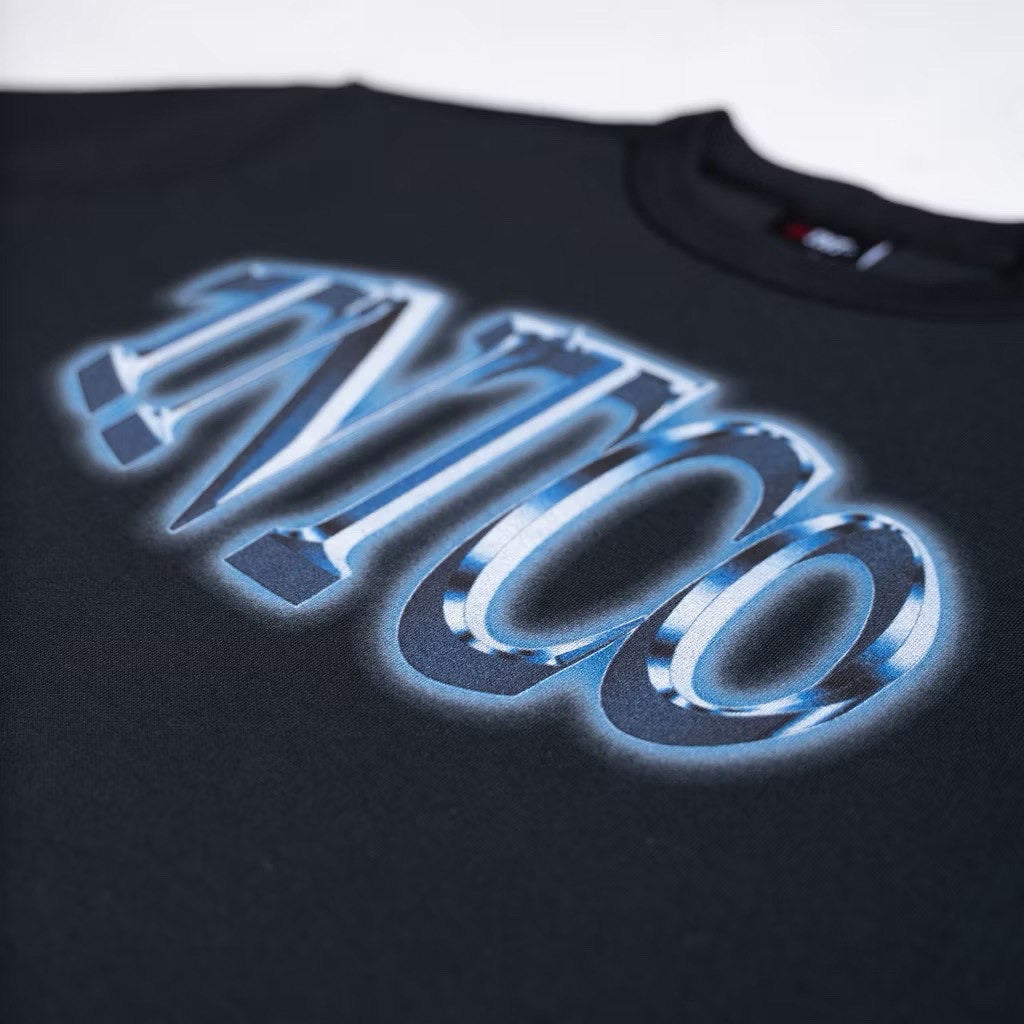 TNTCO BUGLED LOGO TEE BLACK