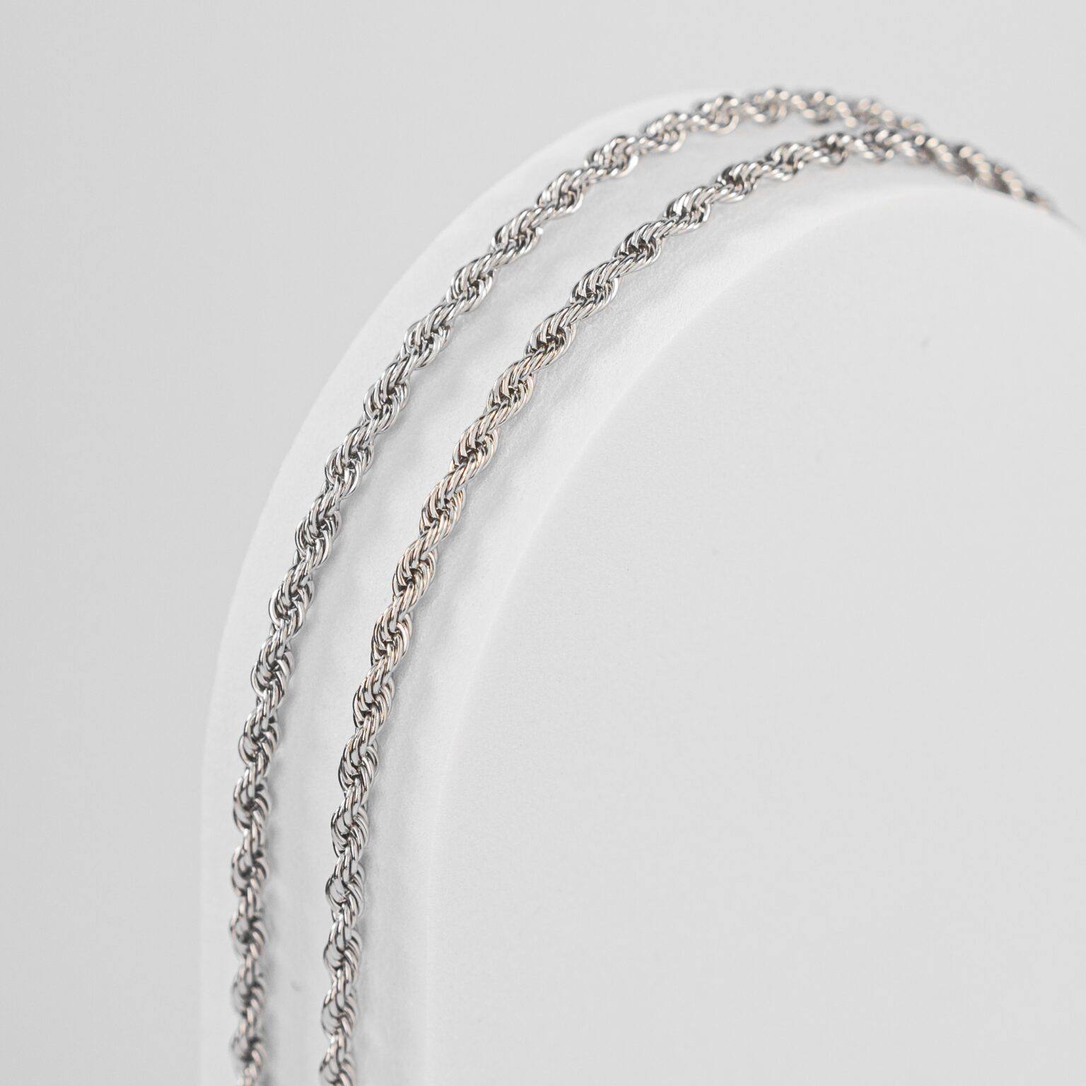 Rope Chain (Silver) 3mm