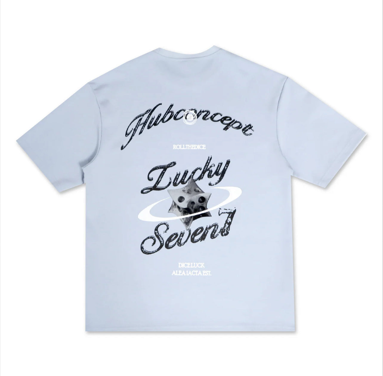HUBCO LUCKY SEVEN TEE BLUE